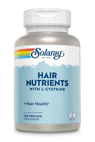 Питательные вещества для волос — 120 растительных капсул Solaray