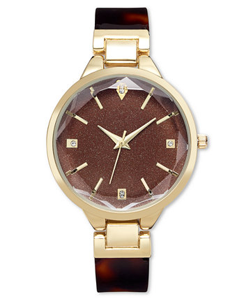 Женские коричневые часы-полубраслет с браслетом, 36 мм, созданные для Macy's I.N.C. International Concepts