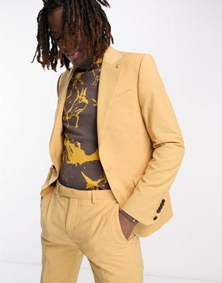 Медово-желтый пиджак Twisted Tailor Twisted Tailor