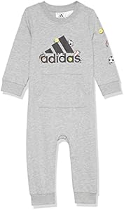 adidas boys Long Sleeve Zip Front Track Suit CoverallsPants Adidas