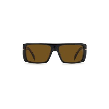 Прямоугольные солнцезащитные очки 58 мм David Beckham