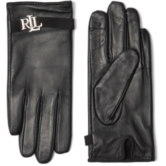 Ремень с логотипом, кожаные перчатки LAUREN Ralph Lauren
