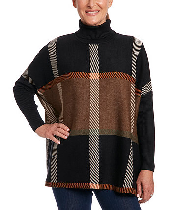 Женский свитер-пончо с длинными рукавами JOSEPH A