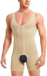 Мужское Корректирующее белье IFKODEI Tummy Control Bodysuit IFKODEI