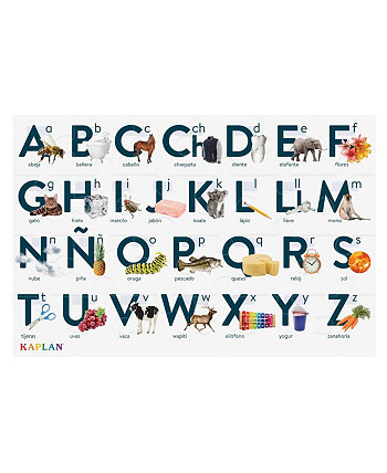 Alphabet - El Alfabeto - Spanish Floor Puzzle - 24 Pieces Kaplan