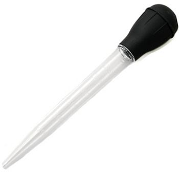 Classic Baster with Clear Tube, 11.5 inches in Length, Black Chef Craft