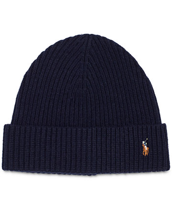 Мужская фирменная шапка с манжетами для холодной погоды Polo Ralph Lauren