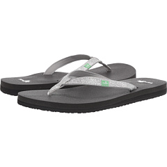 Блестящие сандалии Sanuk Yoga Joy с комфортной стелькой из йога-матов Sanuk