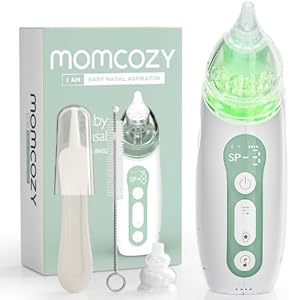 Momcozy Nasal Aspirator Replacement Head 4 Pcs, BPA Free Silicone Nozzle Tip 4 Pcs, for Momcozy Nasal Aspiraor Use Only Momcozy