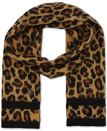 Платок Michael Kors Women's Brushed Three Color Leopard Michael Kors