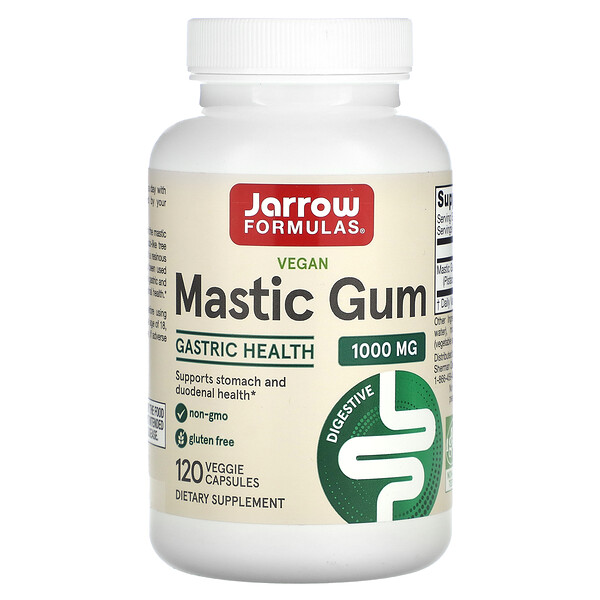 Mastic Gum, 120 растительных капсул Jarrow Formulas