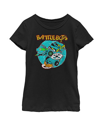 Girl's Whiplash, SawBlaze, and Rotator  Child T-Shirt Battlebots