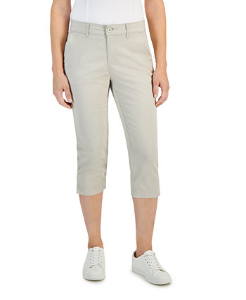 Women's Mid-Rise Comfort Waist Capri Pants, 2-24W, Created for Macy's Style & Co