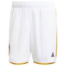 Men's adidas White LA Galaxy 2024 Home AEROREADY Authentic Shorts Unbranded