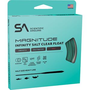 Magnitude Smooth Infinity Salt Full Clear Float Line Scientific Anglers
