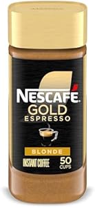 NESCAFÉ Gold Espresso Blonde, Instant Coffee, 3.5 oz Nescafé