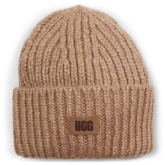 Вязаная шапка в рубчик крупной вязки (для малышей/маленьких детей) UGG Kids