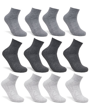 Комплект из 12 мужских носков до четверти от Finish Line Sof Sole