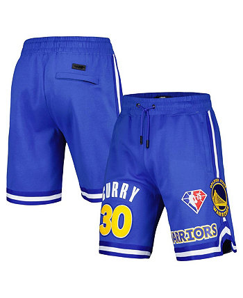 Men's Stephen Curry Royal Golden State Warriors Player Name and Number Shorts Pro Standard