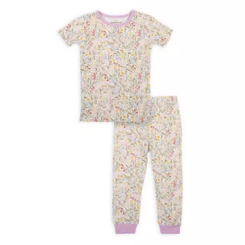 Пижамный комплект Ashleigh на магнитной основе для маленькой девочки из двух предметов MAGNETIC ME