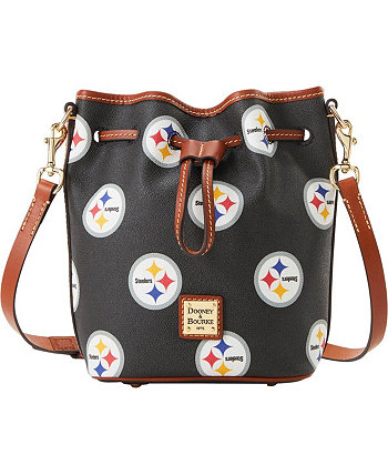 Женская сумочка с монограммой Pittsburgh Steelers на шнурке Dooney & Bourke