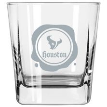 Houston Texans 14oz. Frost Stamp Old Fashioned Glass Unbranded