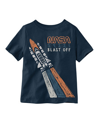 Футболка NASA для мальчиков Short Sleeve Shuttle Graphic NASA
