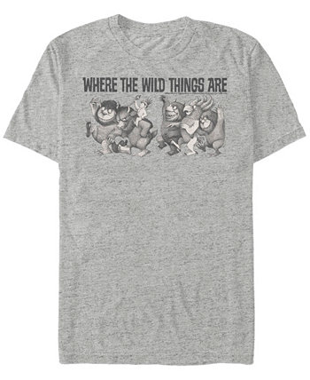 Мужская футболка с коротким рукавом Where The Wild Things Are Max Parade FIFTH SUN