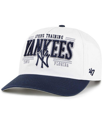 Мужская белая регулируемая кепка New York Yankees 2024 Spring Training Oceanside Hitch '47 Brand