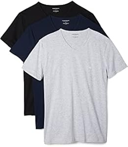 Emporio Armani Men's 3-Pack Regular Fit V-Neck Undershirt Emporio Armani