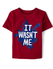 Baby And Toddler Boys Wasn't Me Graphic Tee The Children`s Place