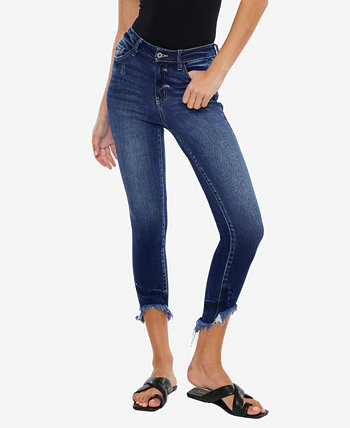 Женские джинсы скинни до щиколотки с высокой посадкой Kancan