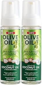 ORS Olive Oil Hold & Shine Wrap/Set Mousse ORS