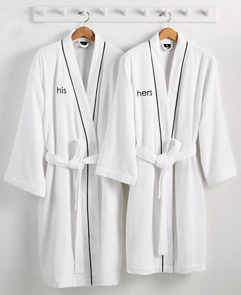 Hotel Collection His or Hers Robe, 100% турецкий хлопок, создано для Macy's Macy's