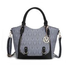 MKF Collection Fula Signature Satchel Bag by Mia K. MKF Collection