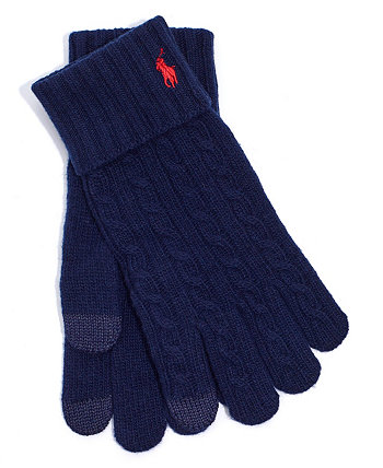 Мужские классические кабельные перчатки Polo Ralph Lauren