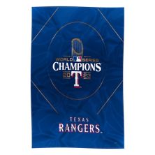 Texas Rangers 2023 World Series Champs Glory Rangers Printed Wall Hanging MLB