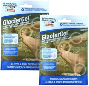 Adventure Medical Kits GlacierGel Blister and Burn Dressing - (Pack of 2) Adventure Medical Kits