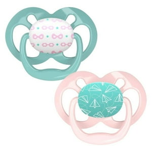 Dr. Brown - 2Pk Advantage Pacifiers, Stage 2, Pink Airplanes, Unisex Visit the Dr. Brown's Store