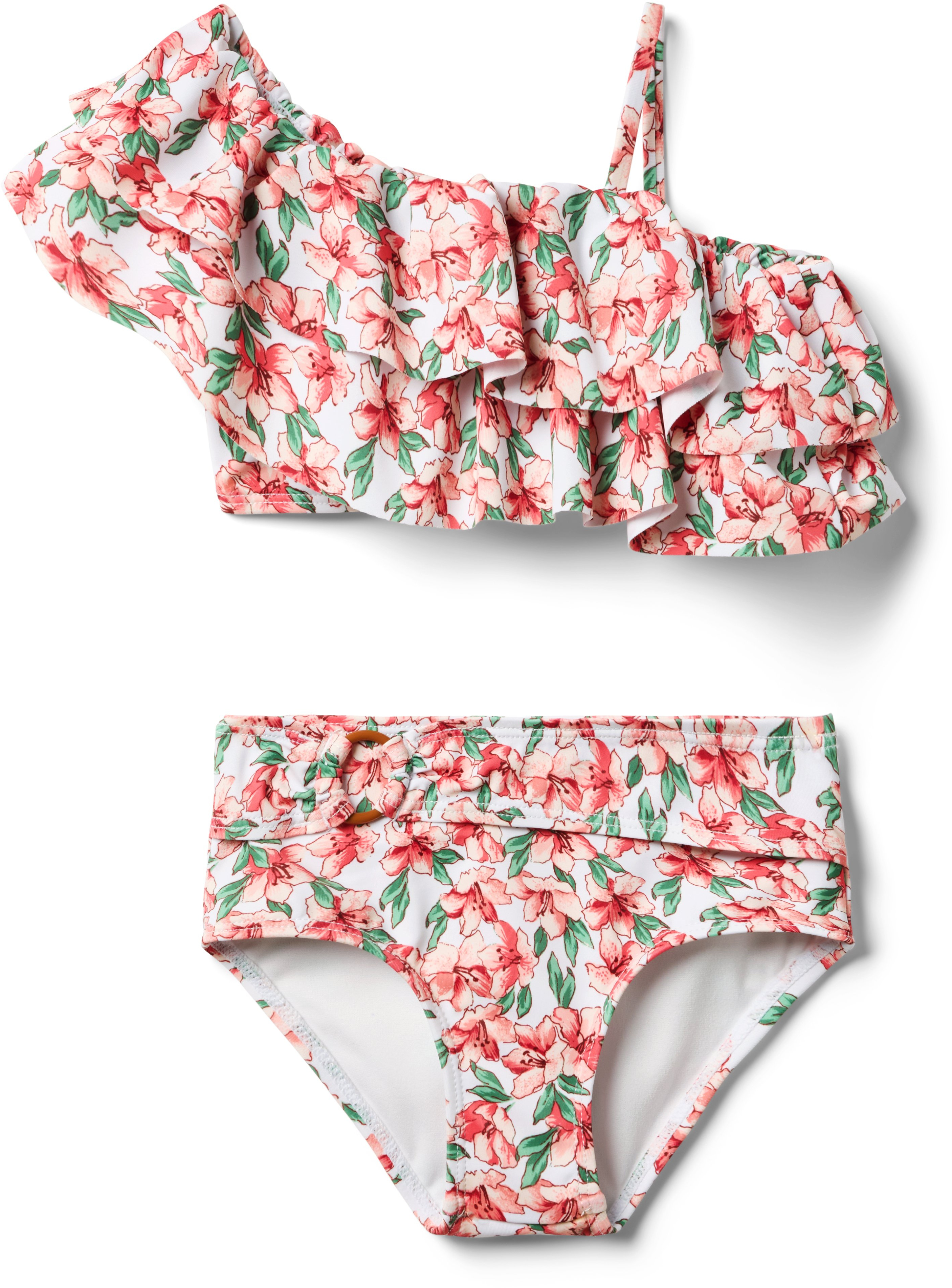 Girl Floral Two Piece Swim (Toddler/Little Kid/Big Kid) Janie and Jack