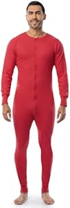 Мужская Пижама Indera Cotton Rib Knit Union Suit Indera