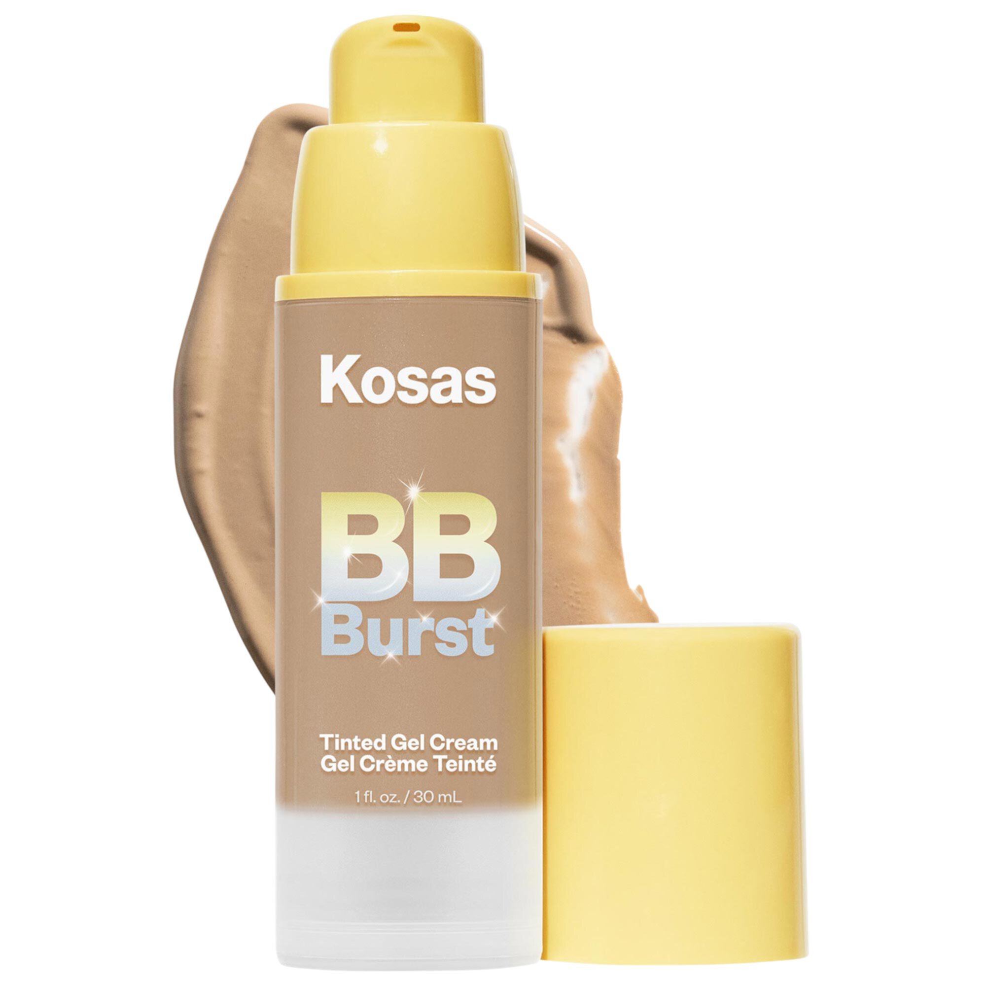 BB Burst Tinted Moisturizer Gel Cream with Copper Peptides KOSAS
