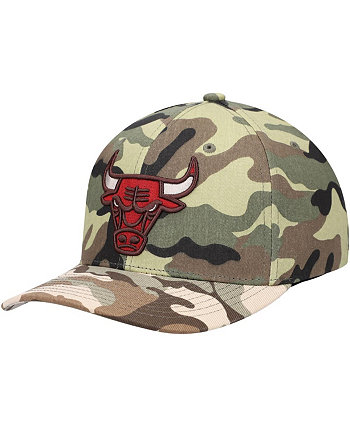 Мужская камуфляжная шляпа Chicago Bulls Woodland Desert Snapback Mitchell & Ness