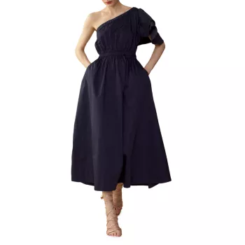 Palma Cotton Midi-Dress Cynthia Rowley