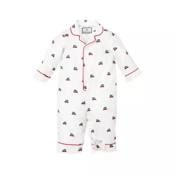 Baby's Holiday Journey Pajama Coveralls Petite Plume