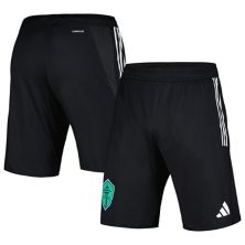 Men's adidas Black Seattle Sounders FC 2024 On-Field AEROREADY Training Shorts Unbranded