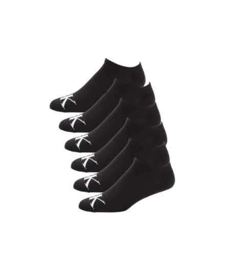 Набор из 6 махровых мягких носков-невидимок Calvin Klein