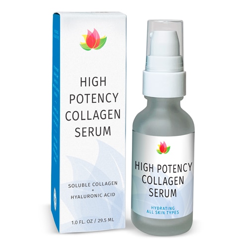 High Potency Collagen Serum -- 1 fl oz (Жидкие унции) Reviva Labs