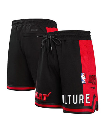 Мужские черные шорты Miami Heat 2023/24 City Edition DK Pro Standard