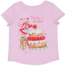 Baby & Toddler Girl Jumping Beans® Strawberry Shortcake &#34;Berry Sweet&#34; Graphic Tee Jumping Beans
